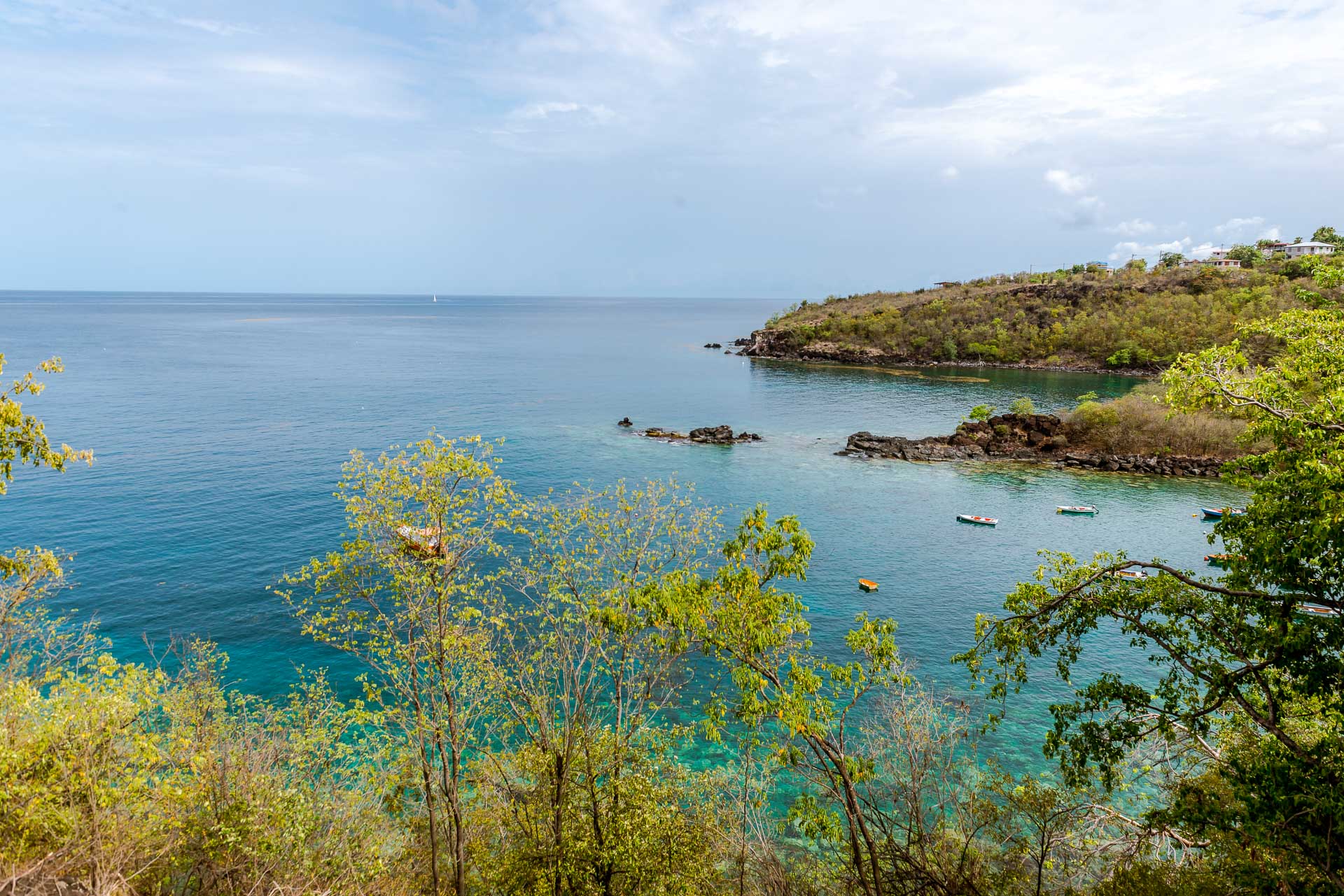 Guadeloupe, les paysages de Vieux-Fort